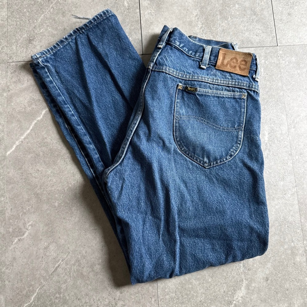 Vintage 80's Lee Blue Denim Jeans
